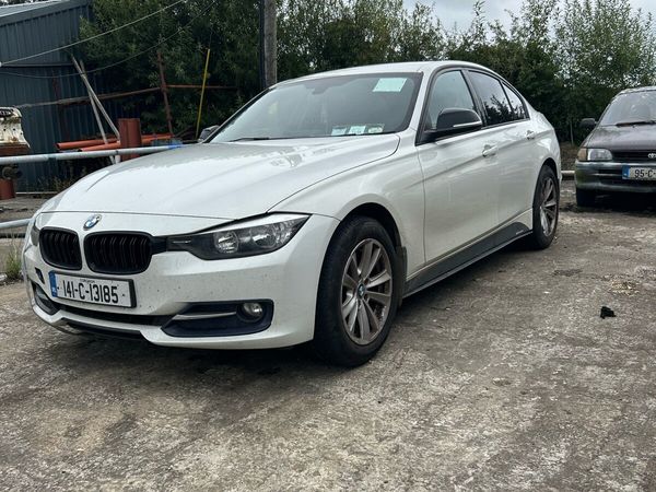 BMW 3-Series Saloon, Diesel, 2014, White