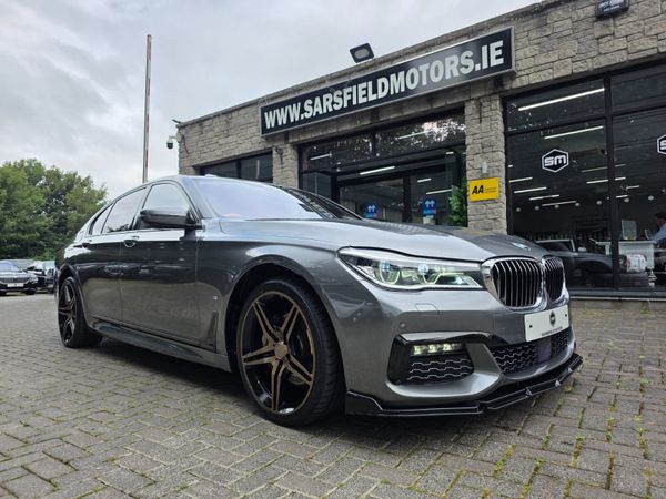 BMW 7-Series Saloon, Petrol Plug-in Hybrid, 2017, Grey