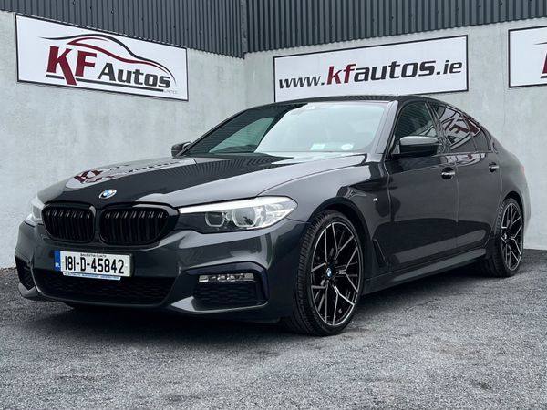 BMW 5-Series Saloon, Diesel, 2018, Grey