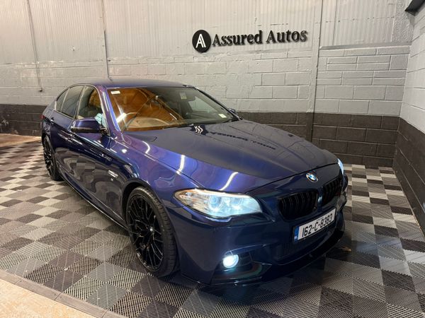 BMW 5-Series Saloon, Diesel, 2016, Blue