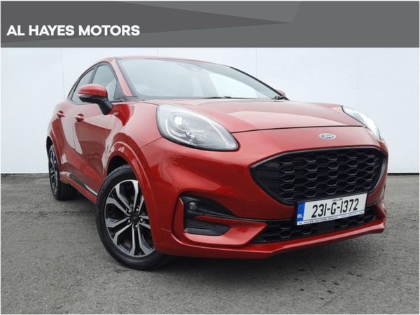 Ford Puma MPV, Petrol Hybrid, 2023, Red
