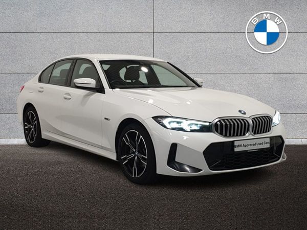 BMW 3-Series Saloon, Petrol Plug-in Hybrid, 2022, White