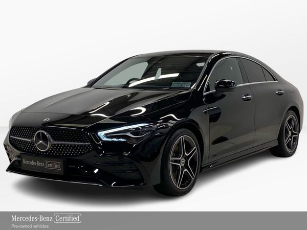 Mercedes-Benz CLA Saloon, Petrol Hybrid, 2024, Black