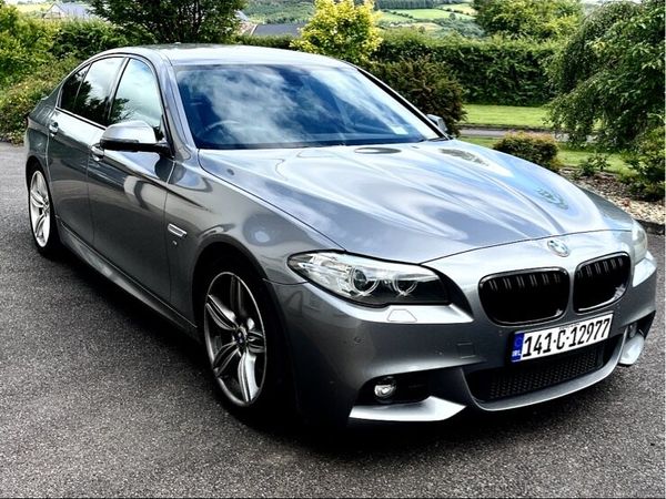 BMW 5-Series Saloon, Diesel, 2014, Grey