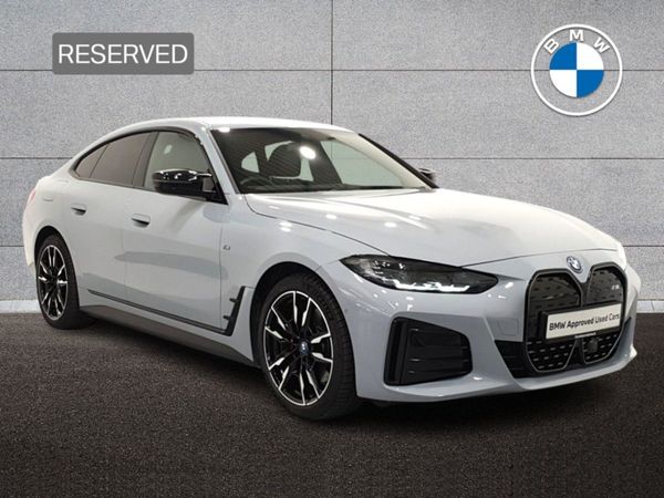 BMW i4 Hatchback, Electric, 2024, Grey