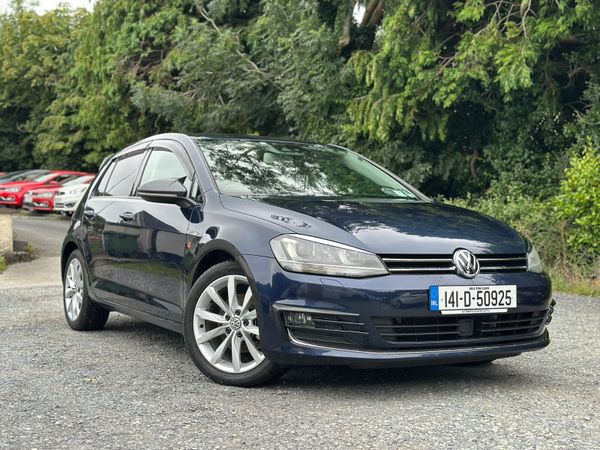 Volkswagen Golf Hatchback, Petrol, 2014, Navy