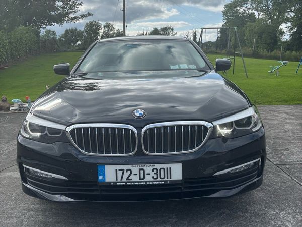 BMW 5-Series Saloon, Diesel, 2017, Black