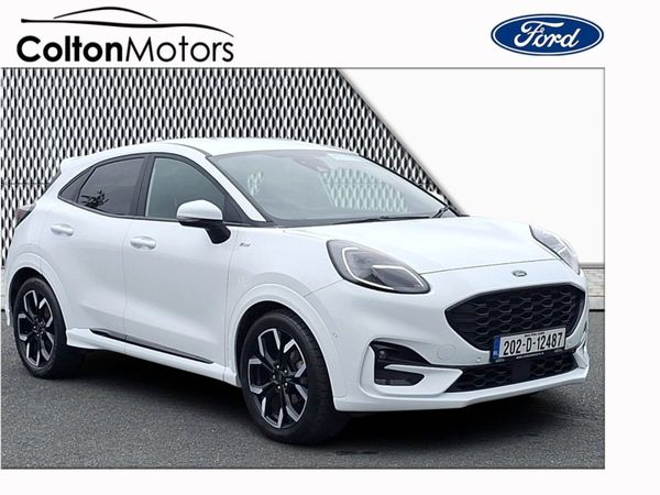 Ford Puma MPV, Petrol Hybrid, 2020, White