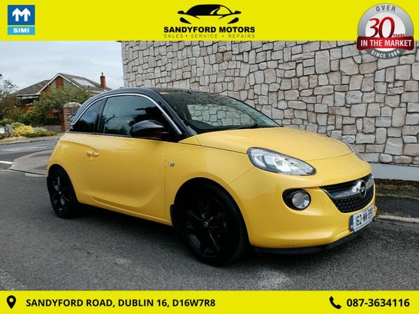 Opel Adam Hatchback, Petrol, 2016, Yellow