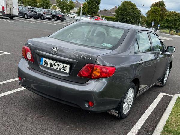 Toyota Corolla Saloon, Petrol, 2008, Grey