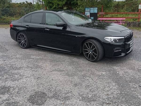 BMW 5-Series Saloon, Diesel, 2018, Black