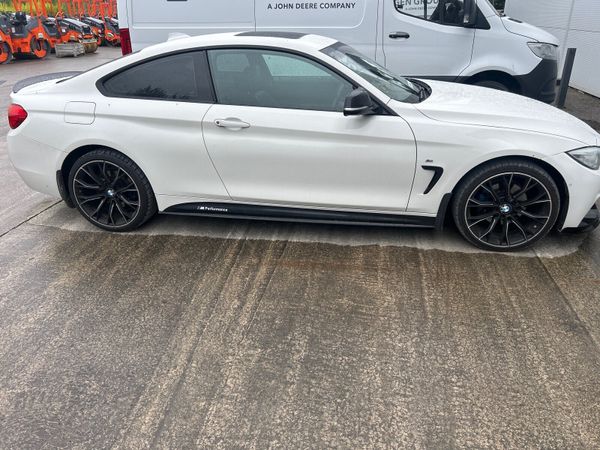 BMW 4-Series Coupe, Diesel, 2015, White