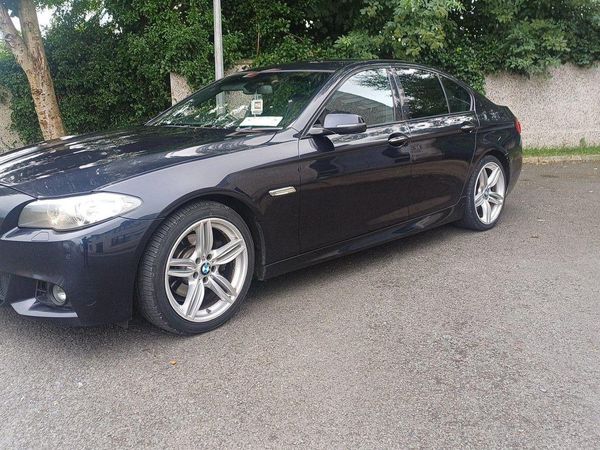 BMW 5-Series Saloon, Diesel, 2015, Black
