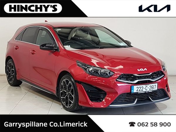 Kia Ceed Hatchback, Petrol, 2022, Red