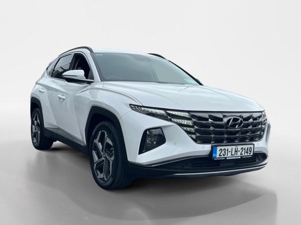 Hyundai Tucson SUV, Petrol Hybrid, 2023, White