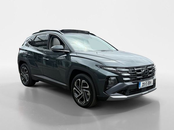 Hyundai Tucson SUV, Petrol Plug-in Hybrid, 2025, Green