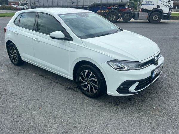 Volkswagen Polo Hatchback, Petrol, 2023, White