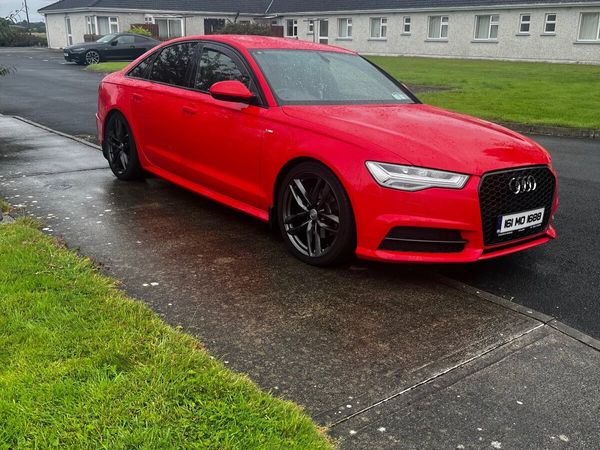 Audi A6 Saloon, Diesel, 2016, Red
