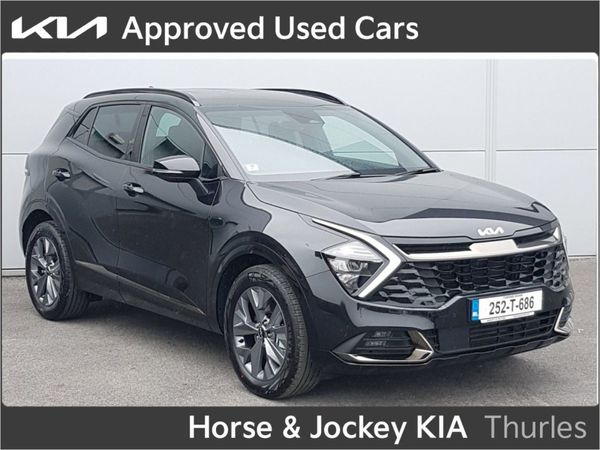 Kia Sportage SUV, Petrol Hybrid, 2025, Black