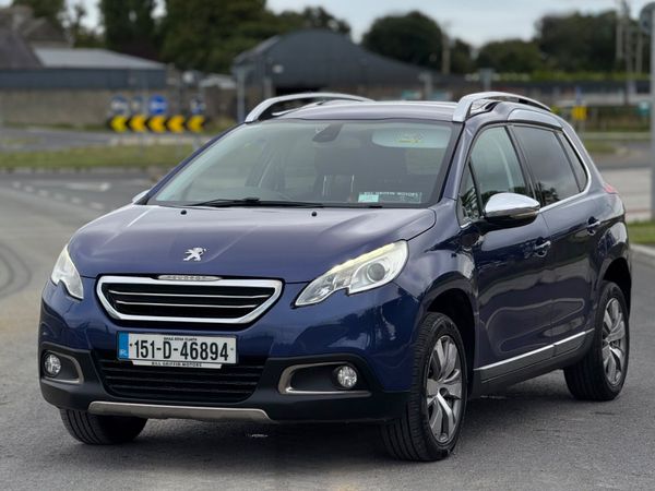 Peugeot 2008 SUV, Diesel, 2015, Blue