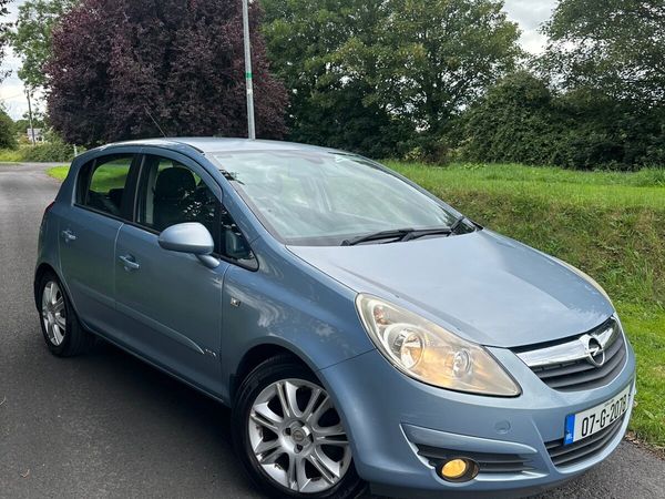 Opel Corsa Hatchback, Petrol, 2007, Blue