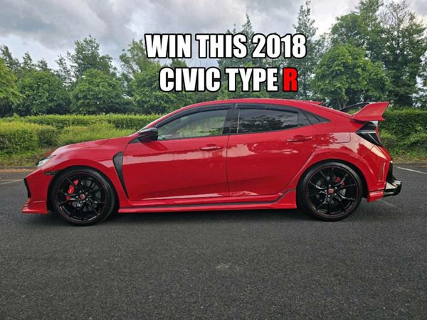Honda Civic Hatchback, Petrol, 2018, Red