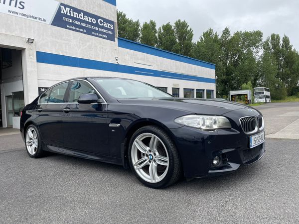 BMW 5-Series Saloon, Diesel, 2015, Black