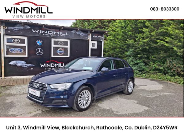 Audi A3 Hatchback, Diesel, 2018, Blue