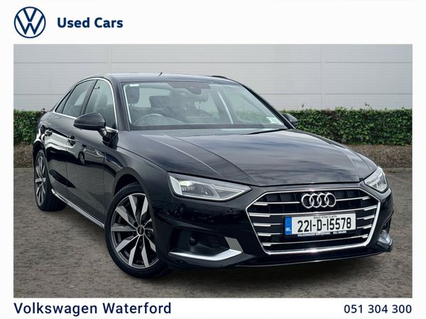 Audi A4 Saloon, Diesel, 2022, Black