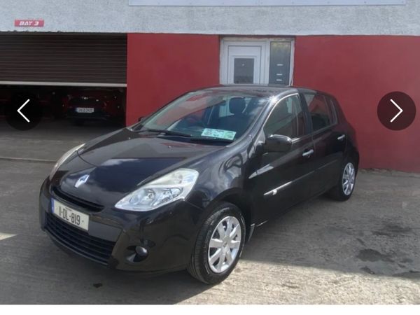 Renault Clio Hatchback, Ethanol Petrol, 2011, Black