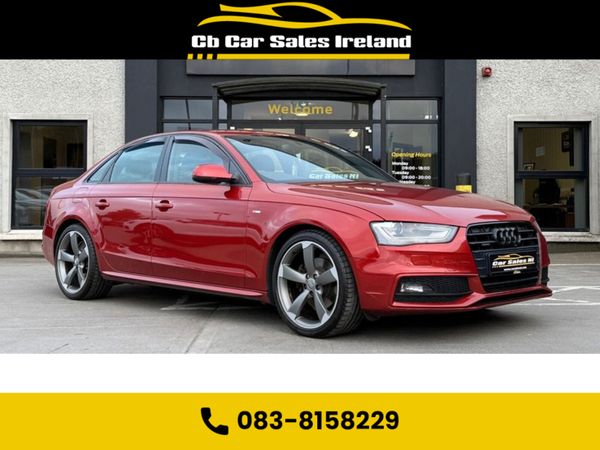 Audi A4 Saloon, Diesel, 2013, Red