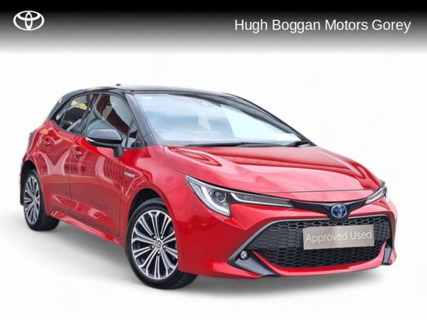 Toyota Corolla Hatchback, Petrol Hybrid, 2020, Red