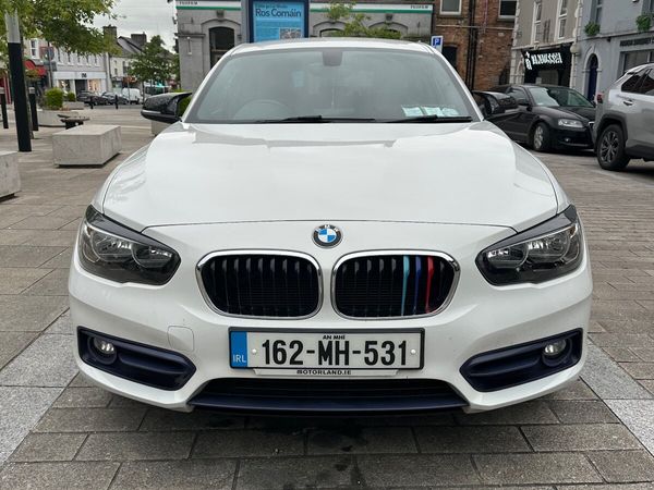 BMW 1-Series Hatchback, Petrol, 2016, White