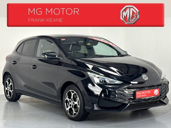 MG MG3 Hatchback, Petrol Hybrid, 2024, Black