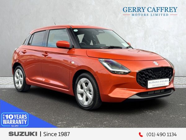 Suzuki Swift Hatchback, Petrol Hybrid, 2025, Orange