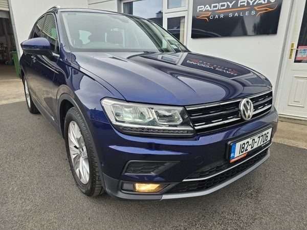 Volkswagen Tiguan SUV, Diesel, 2018, Blue