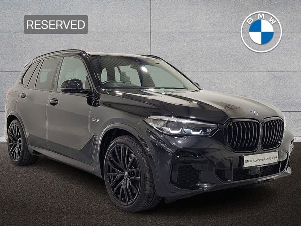 BMW X5 SUV, Petrol Plug-in Hybrid, 2023, Black
