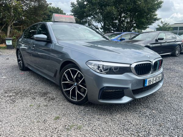 BMW 5-Series Saloon, Diesel, 2019, Blue