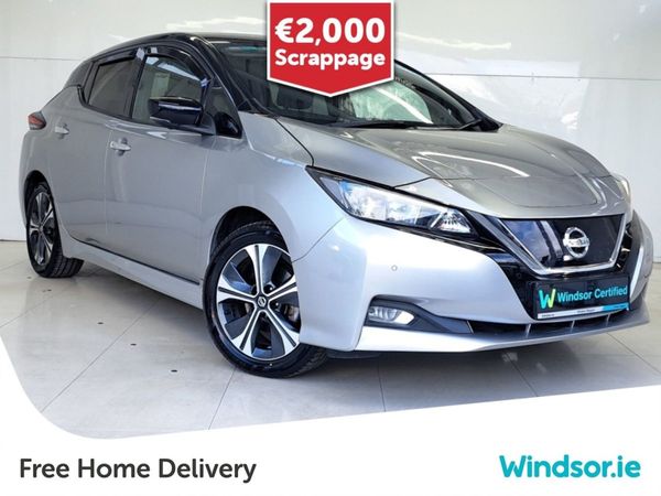 Nissan Leaf Hatchback, Electric, 2022, Grey