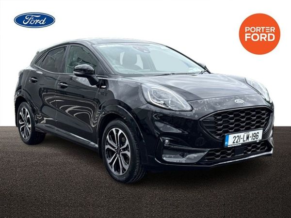 Ford Puma MPV, Petrol Hybrid, 2022, Black