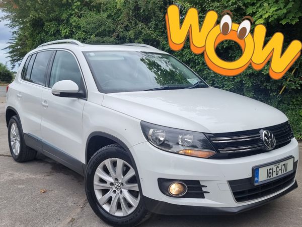 Volkswagen Tiguan SUV, Diesel, 2016, White