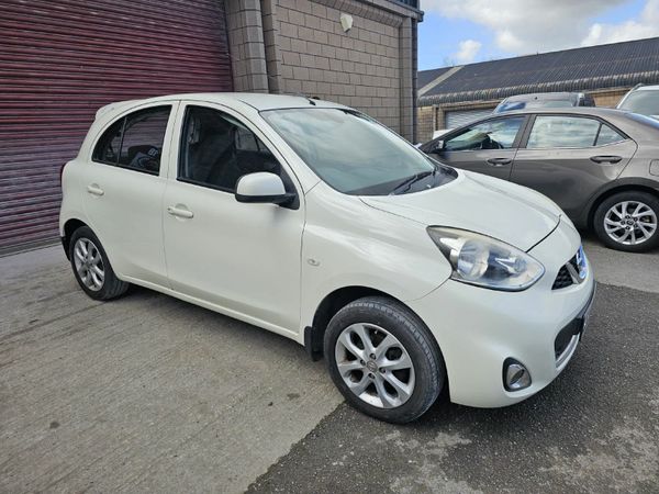 Nissan Micra Hatchback, Petrol, 2015, White
