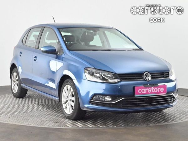 Volkswagen Polo Hatchback, Petrol, 2017, Blue