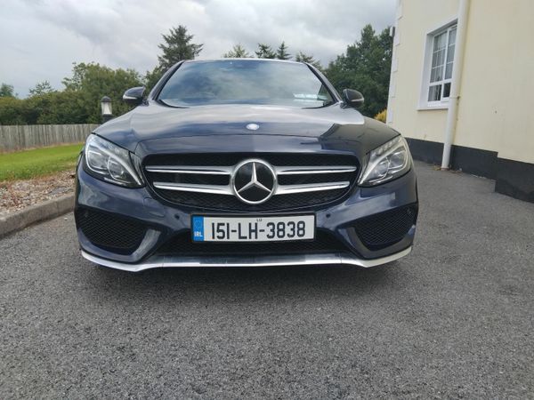 Mercedes-Benz C-Class Saloon, Diesel, 2015, Blue