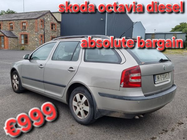 Skoda Octavia Estate, Diesel, 2008, Beige