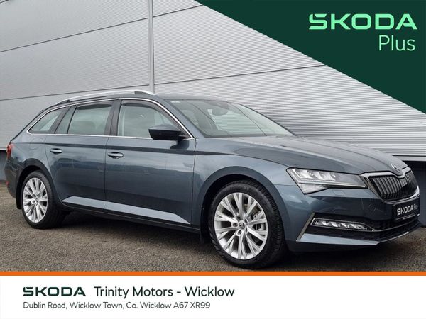 Skoda Superb Estate, Petrol Plug-in Hybrid, 2021, Grey