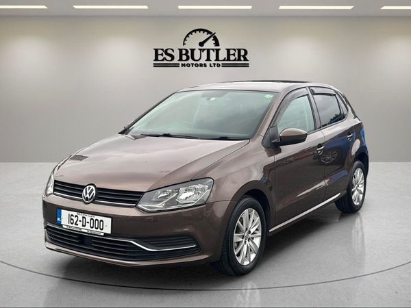 Volkswagen Polo Hatchback, Petrol, 2016, Brown