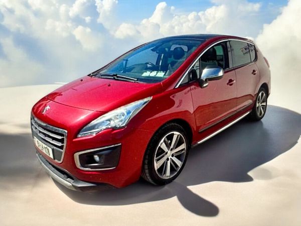 Peugeot 3008 SUV, Diesel, 2015, Red
