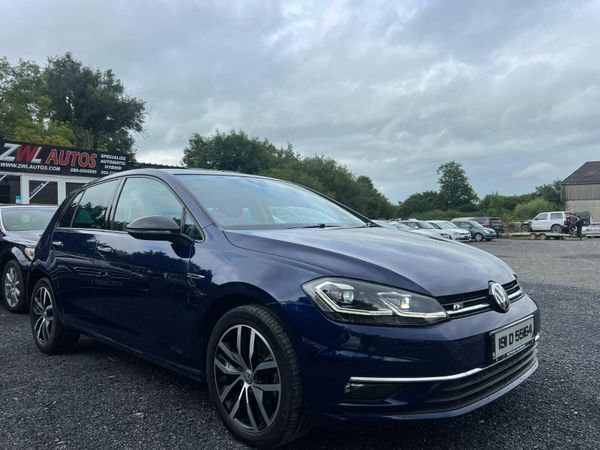 Volkswagen Golf Hatchback, Petrol, 2019, Blue