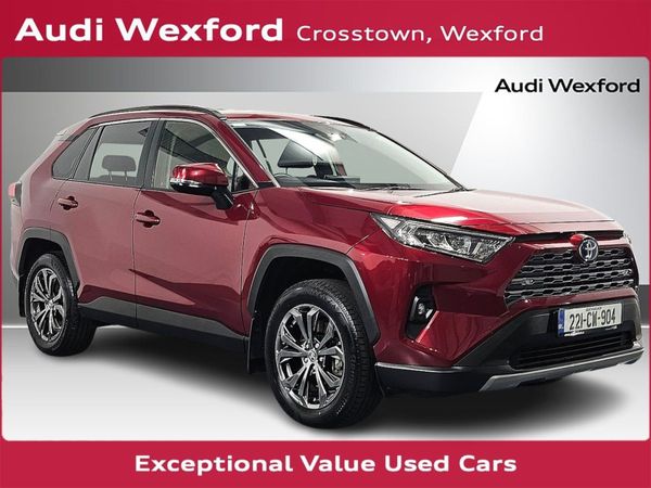 Toyota RAV4 SUV, Petrol Hybrid, 2022, Red